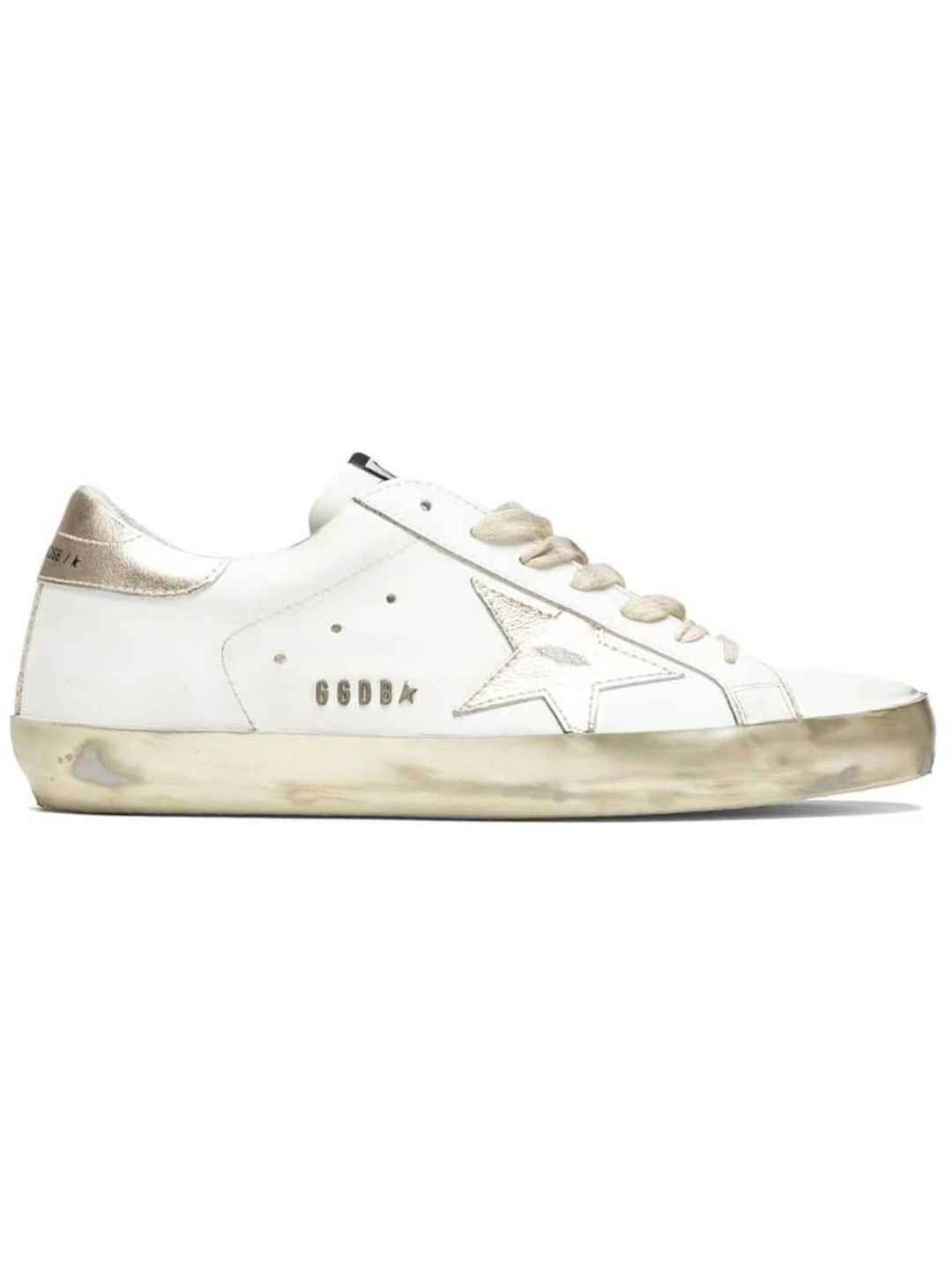 Golden Goose Wmns Superstar White Ice Gold
