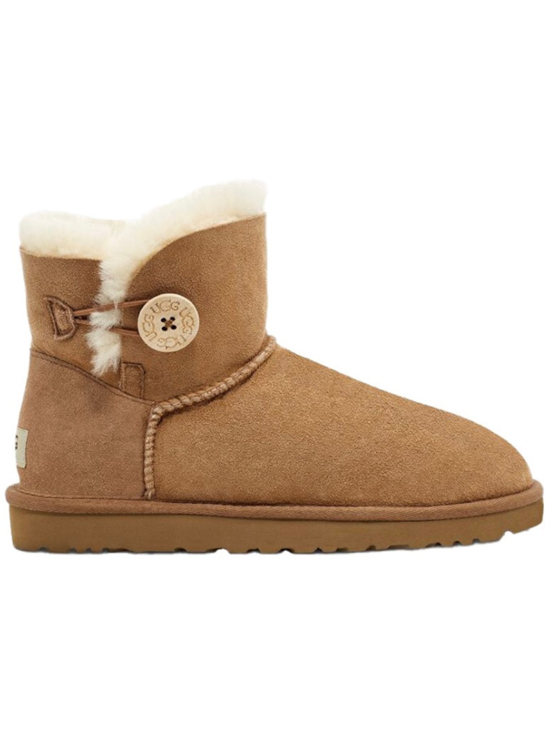 UGG Mini Bailey Button II Chestnut
