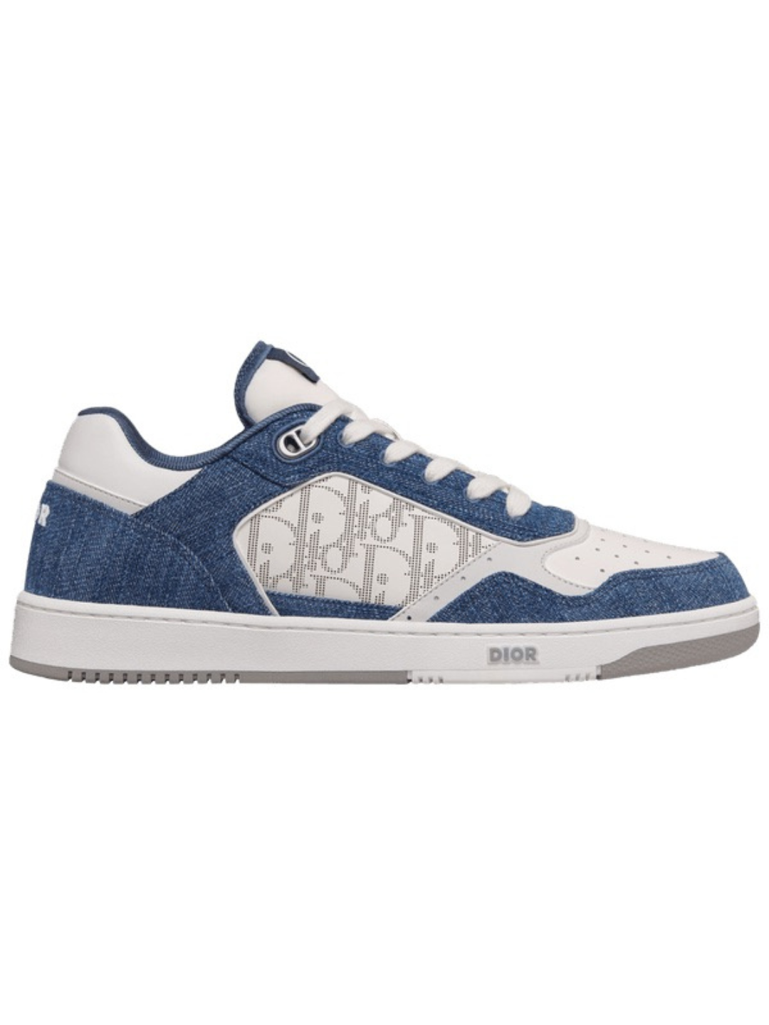 Dior B27 Low Dior Oblique Blue Denim