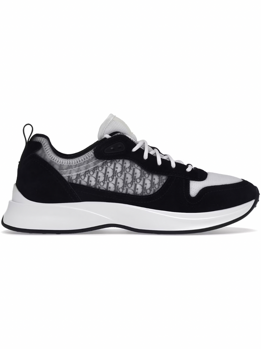 Dior B25 Oblique Runner Sneakers Black Suede