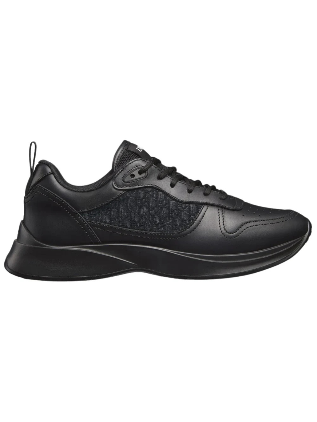 Dior B25 Runner Black Oblique Leather