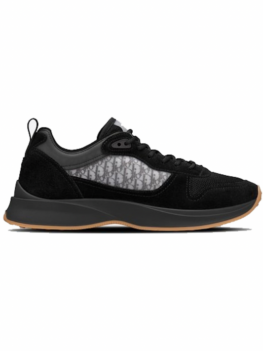 Dior B25 Runner Black Oblique Suede