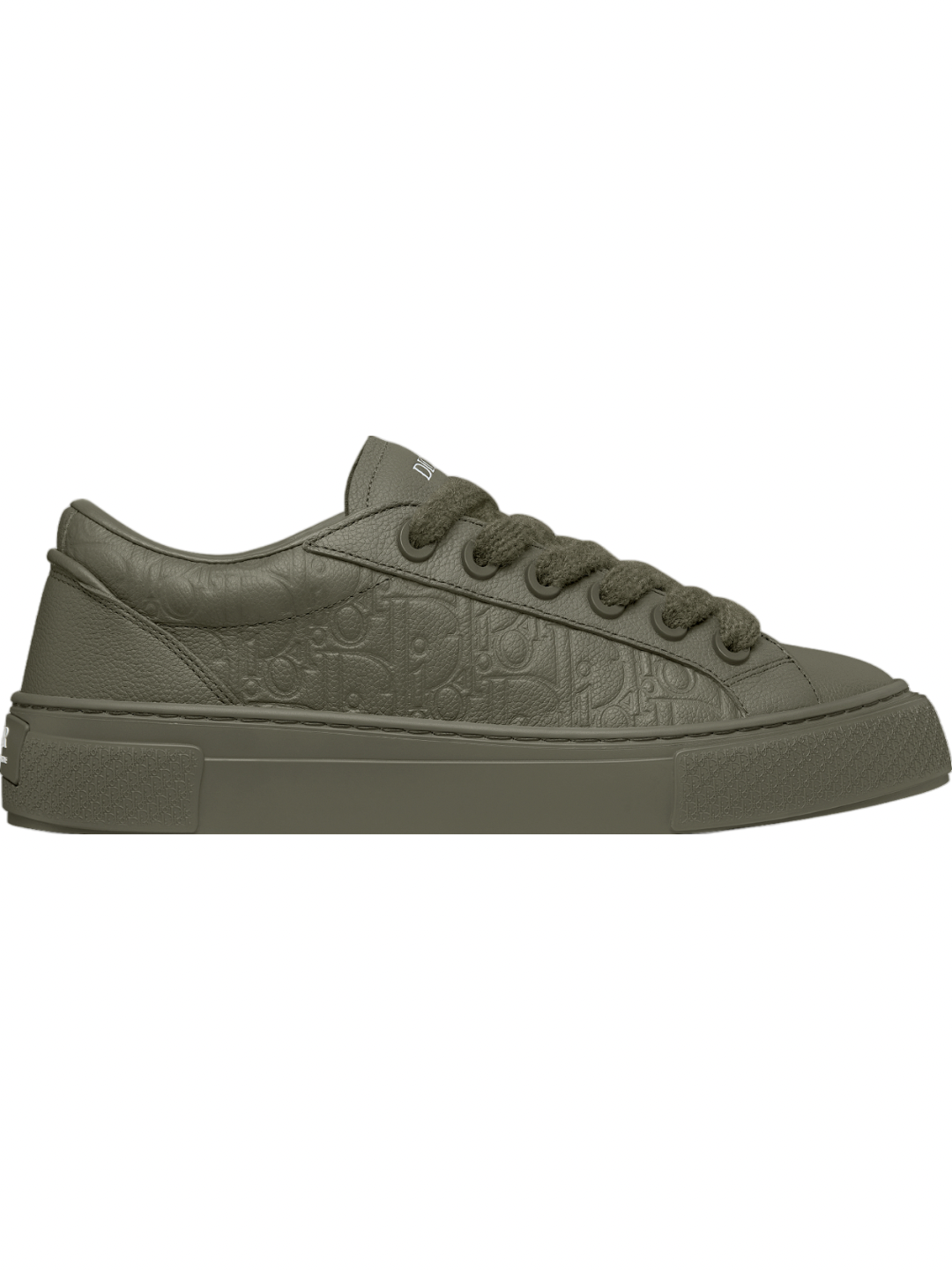 Dior B33 Khaki Grained Calfskin Khaki Gravity Leather