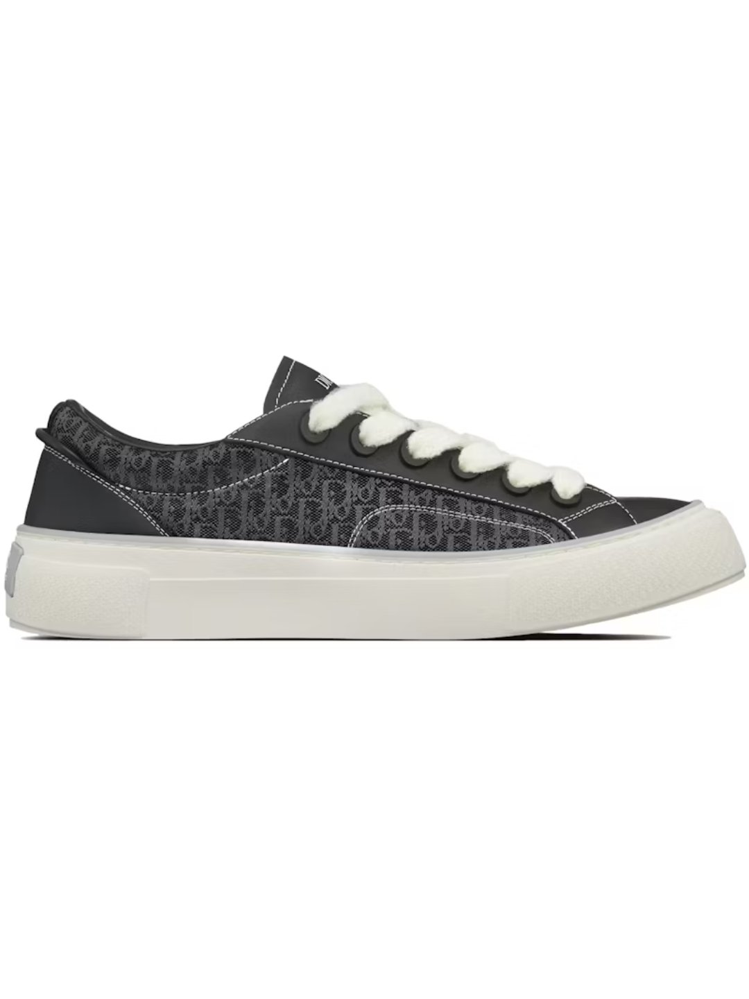 Dior B33 Slanted Jacquard Calfskin Black