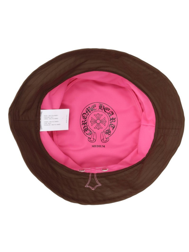 CHROME HEARTS Brown Patch Bucket Hat
