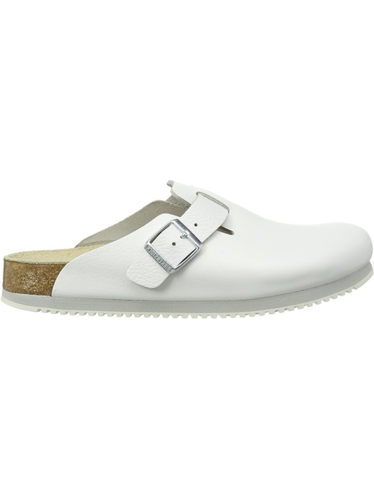 Birkenstock Boston Clogs White