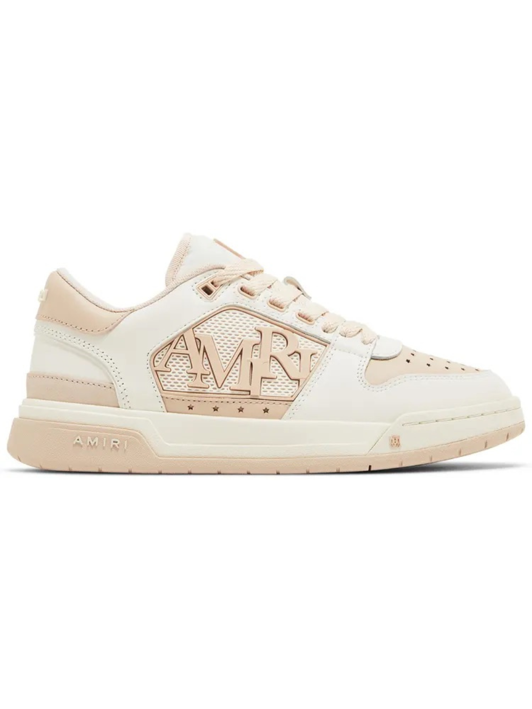 Amiri Classic Low White Pink