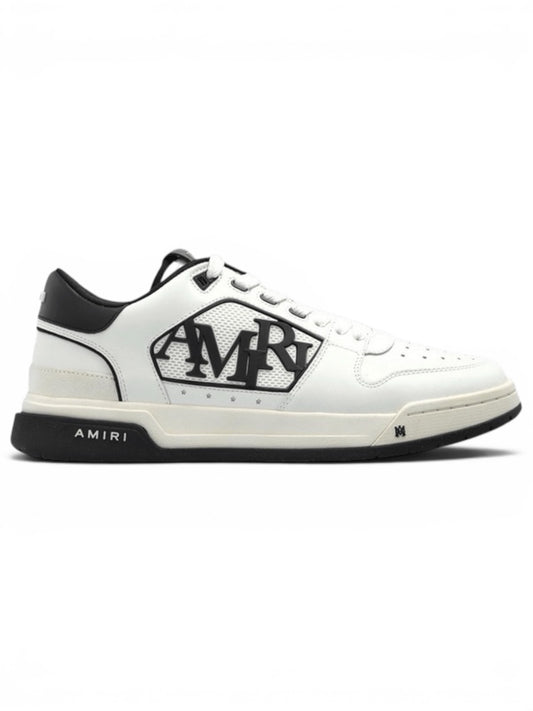 Amiri Classic Low White Black
