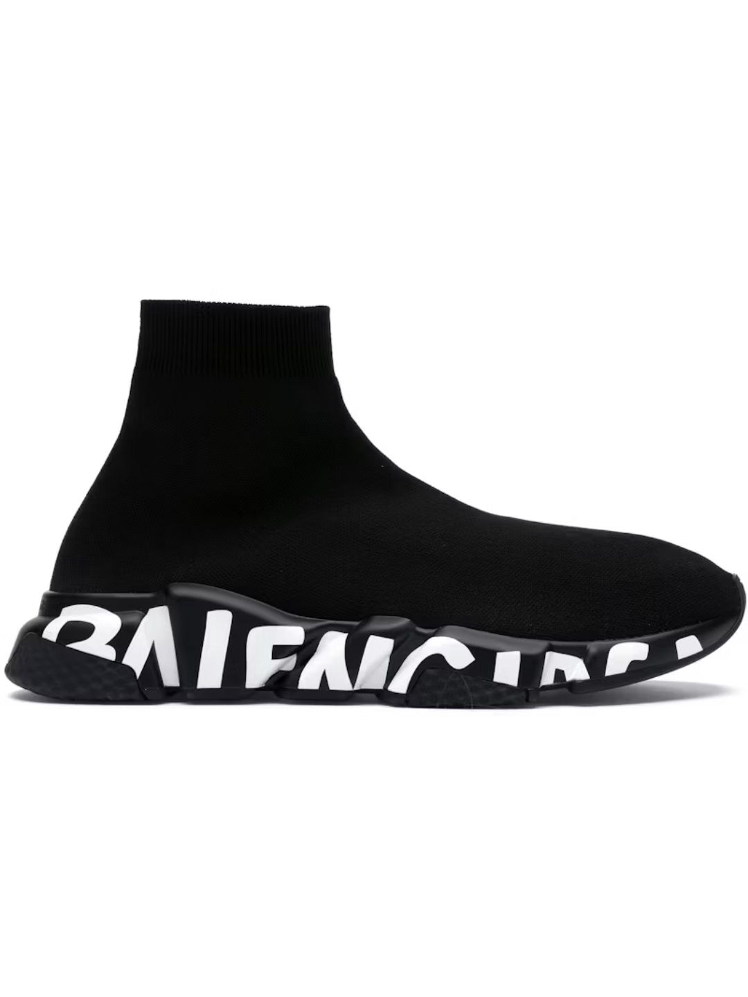 Balenciaga Speed Graffiti Sneakers Black