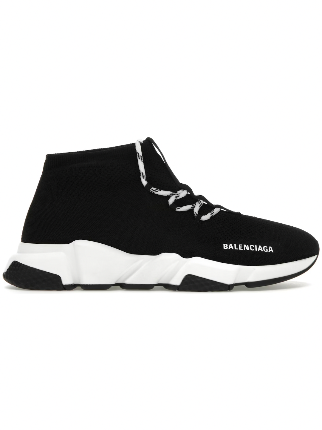 Balenciaga Speed Lace-Up Closure Black