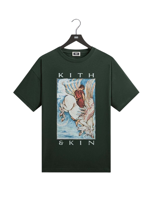 KITH & KIN Pegasus Vintage Graphic Tee Brown