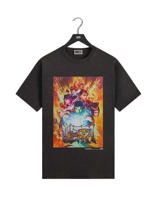 KITH x CAPCOM Street Fighter 6 Graphic Tee Black