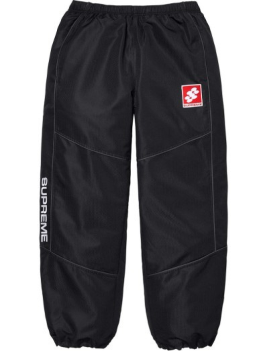 Supreme Reflective Piping Pants Black