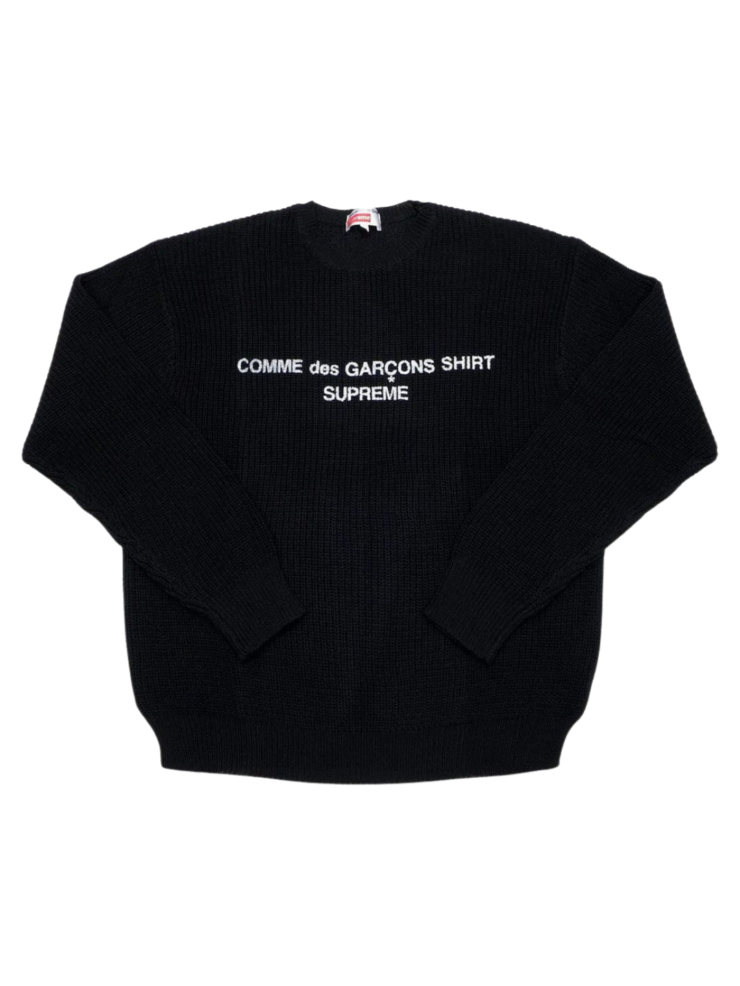 Supreme Comme Des Garcons Shirt Sweater Black
