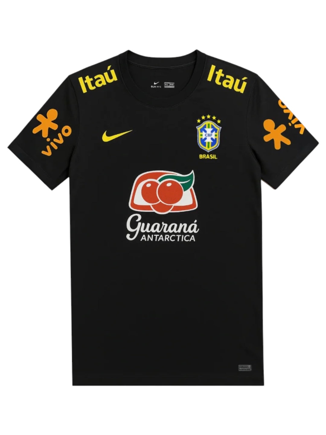 Brazil Training Jersey Black