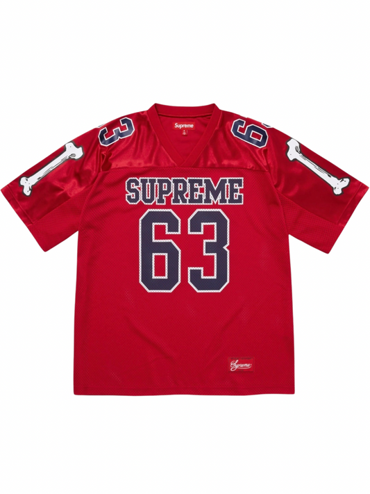 Supreme Bones Football Jersey Red