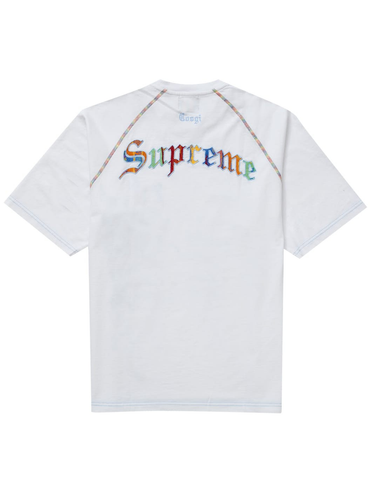 Supreme x Coogi Raglan Short-Sleeve Top White