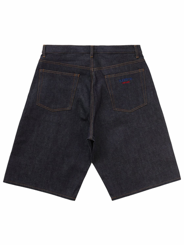 Supreme Rigid Baggy Selvedge Denim Short Rigid Indigo