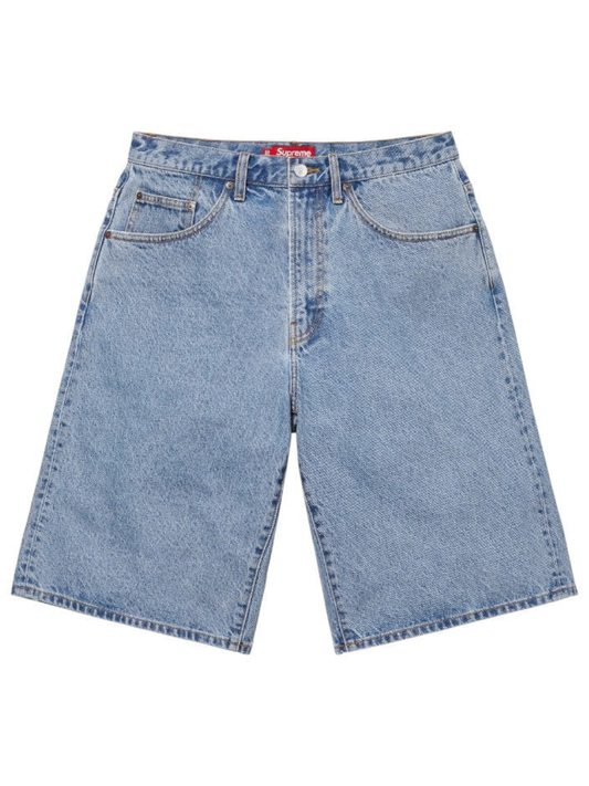 Supreme Baggy Denim Shorts Blue