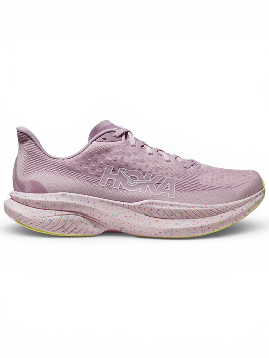 Hoka One One Mach 6 Rosa Twighlight Limonade