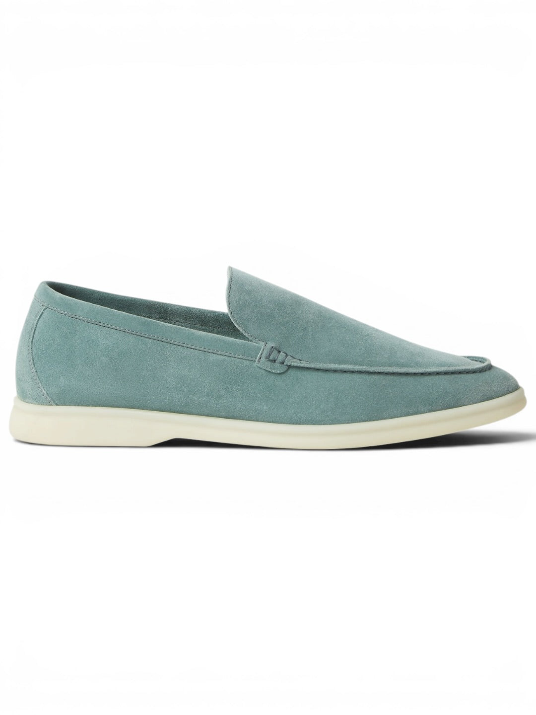 Loro Piana Mokassin Summer Walk Pine Cloud