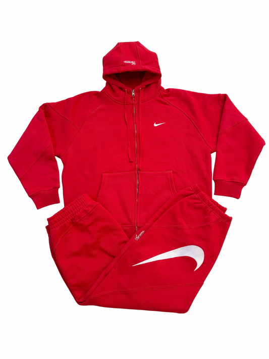 Supreme Nike Tracksuit Red