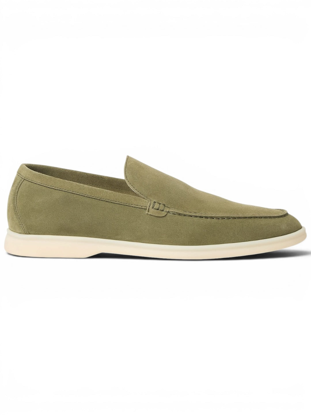 Loro Piana Mokassin Summer Walk Verde-Acqua