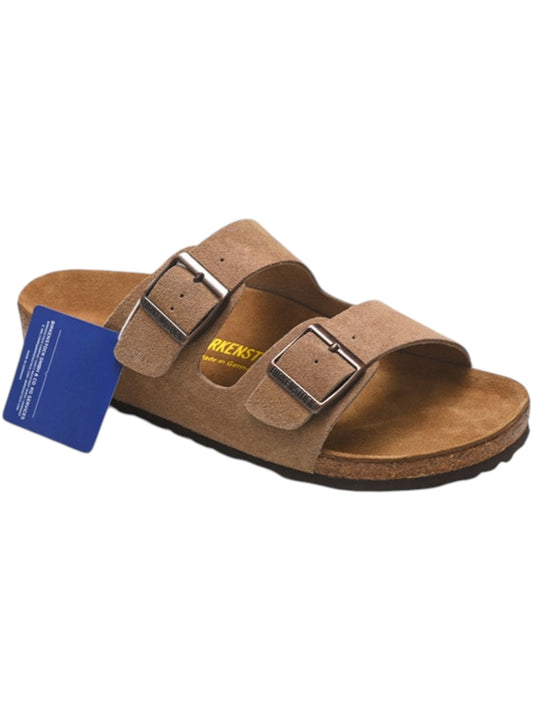 Birkenstock Arizona Light Brown Suede