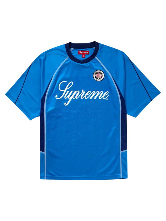 Supreme Jacquard Soccer Jersey Blue