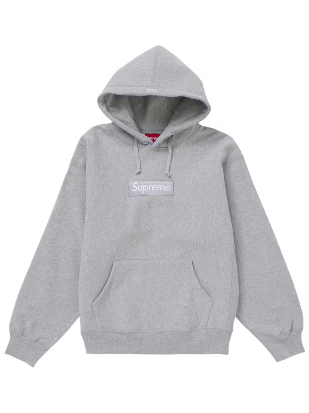 Supreme Box Logo Hooded Sweatshirt Gray
