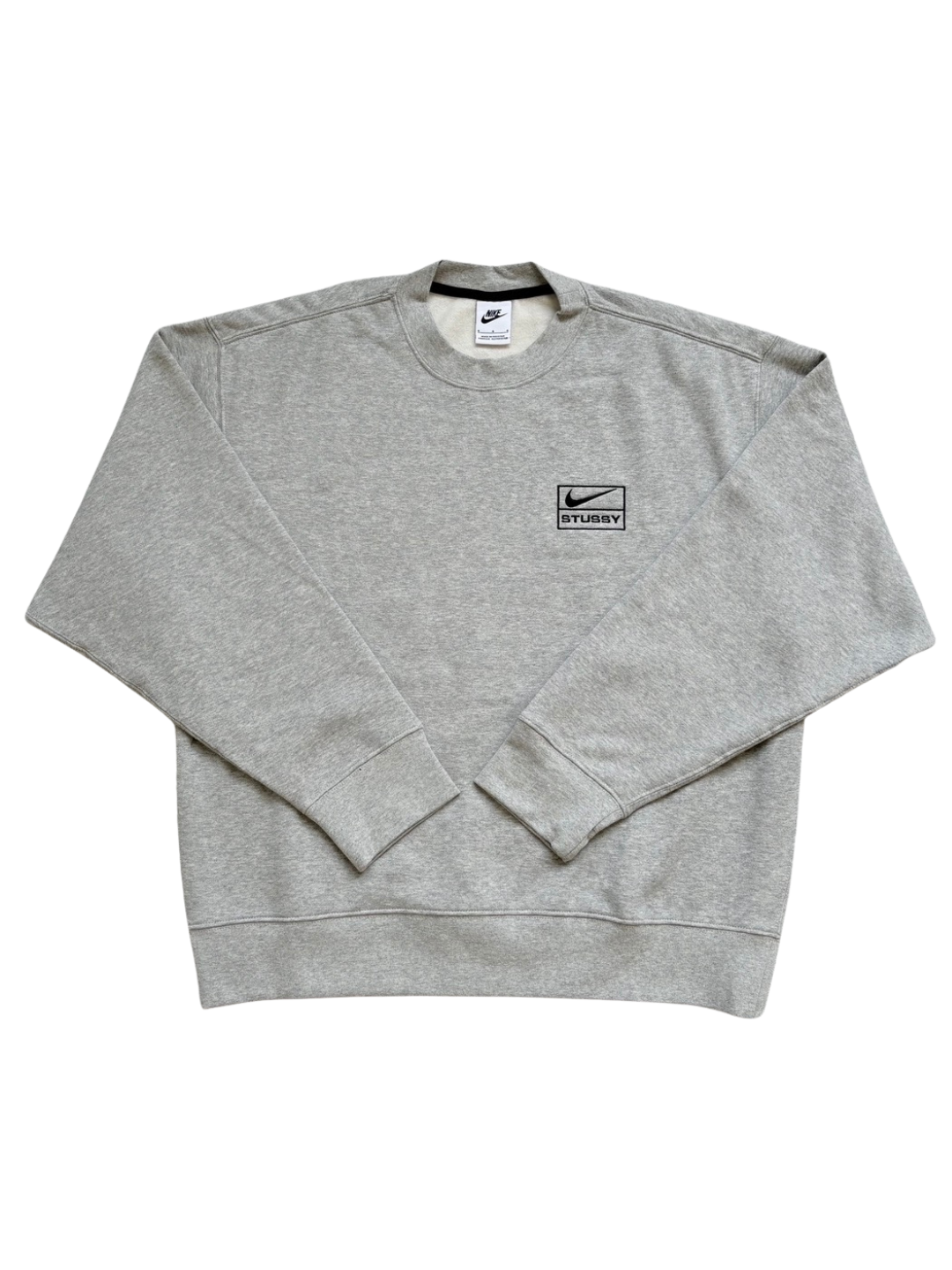 Nike x Stussy Crewneck Tracksuit Gray