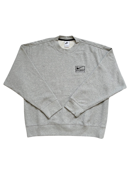 Nike x Stussy Crewneck Tracksuit Gray