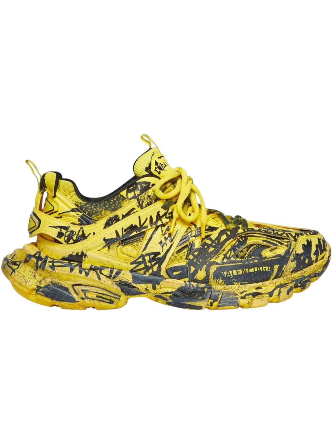 Balenciaga Track Graffiti Mesh