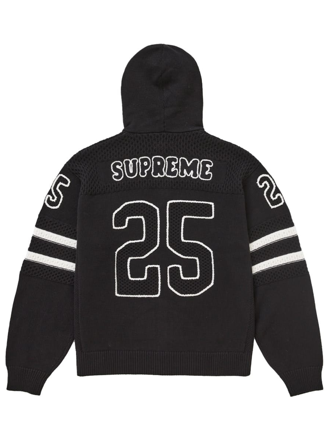 Supreme Sport Zip Up Hooded Sweater (fw25) Black