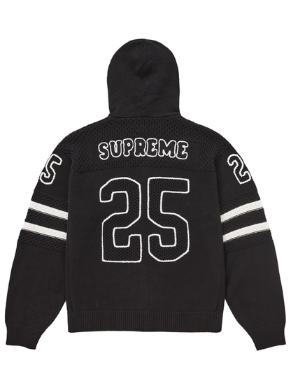 Supreme Sport Zip Up Hooded Sweater (fw25) Black