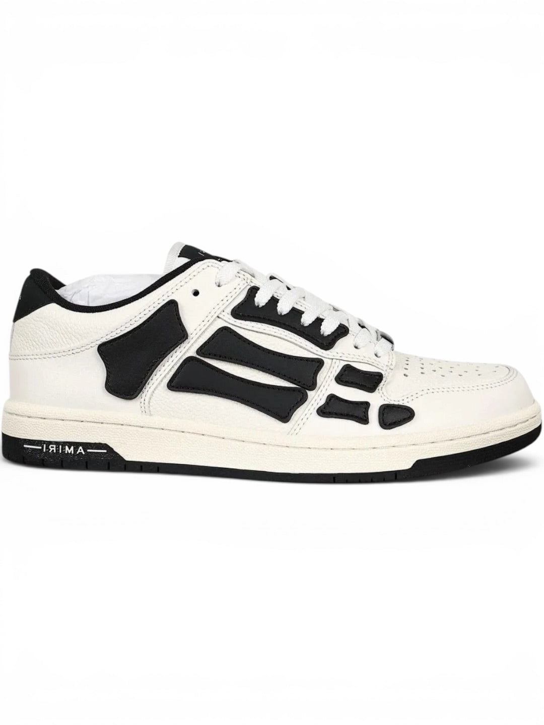 Amiri Skel Top Low White Black