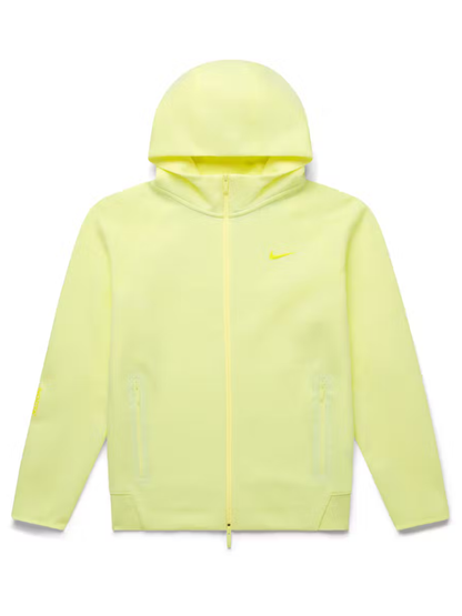Nike x NOCTA NRG Tech Fleece Full Zip Hoodie Citron Tint/Vivid Sulfur
