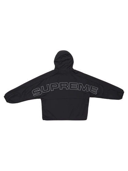 Supreme Faux Fur Reversible Hooded Track Jacket Black