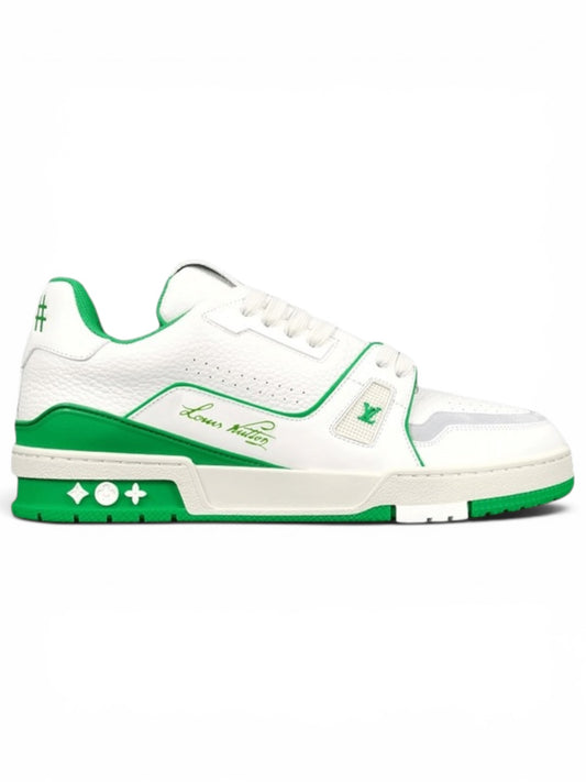 Louis Vuitton Sneaker #54 Signature White Green