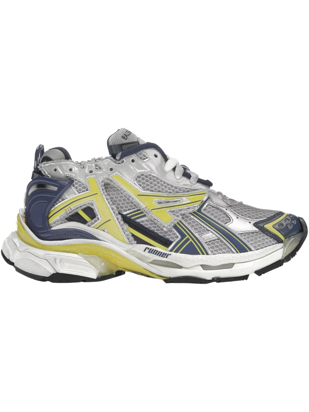 Balenciaga Runner White Blue Yellow Grey Black