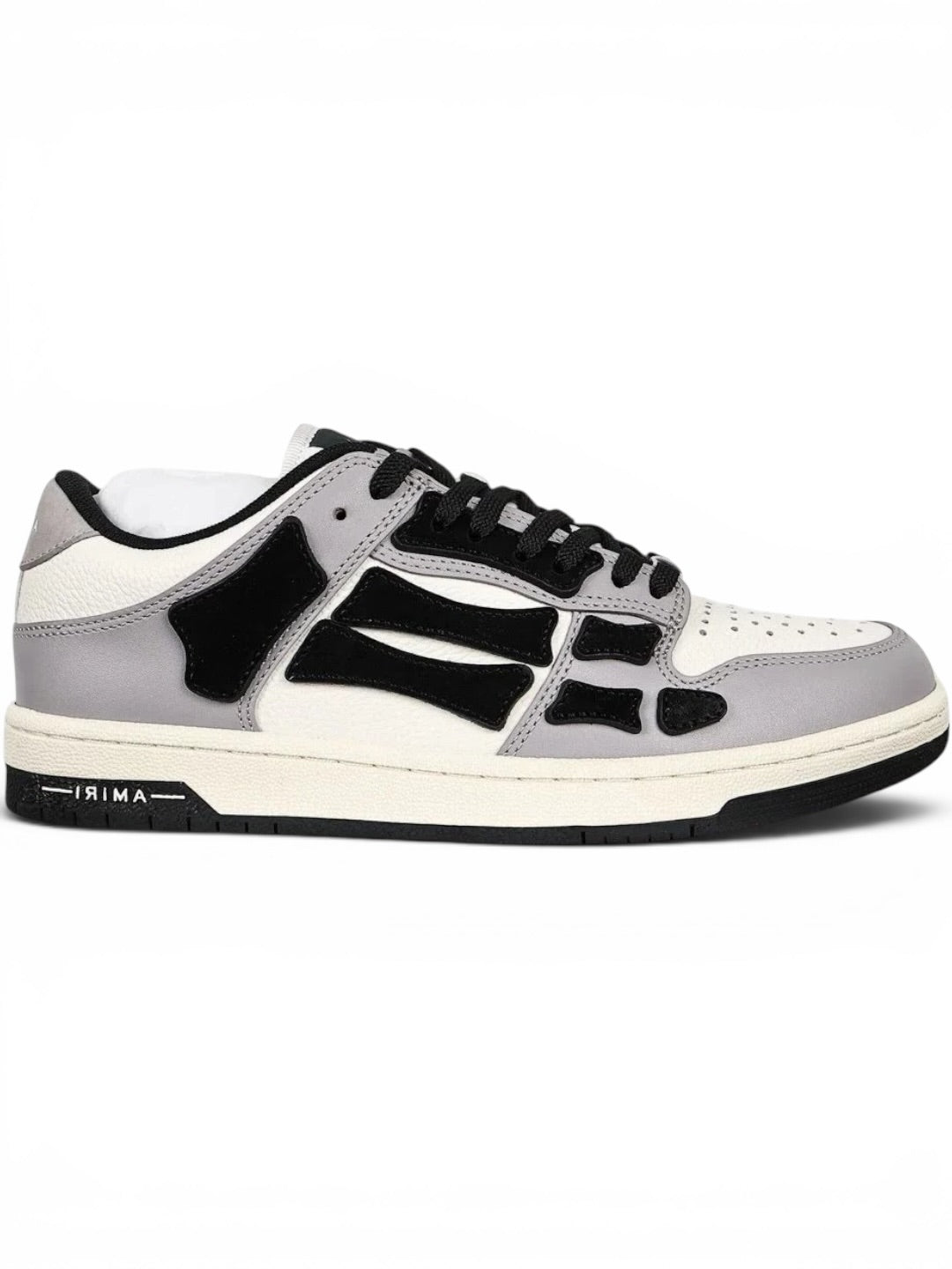 Amiri Skel Top Low White Black Grey