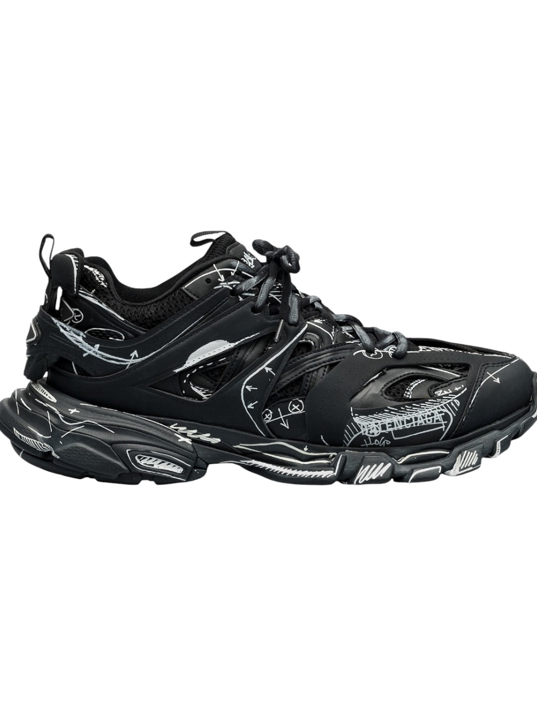 Balenciaga Track Black White