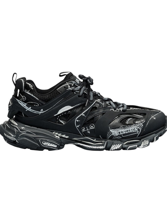 Balenciaga Track Black White