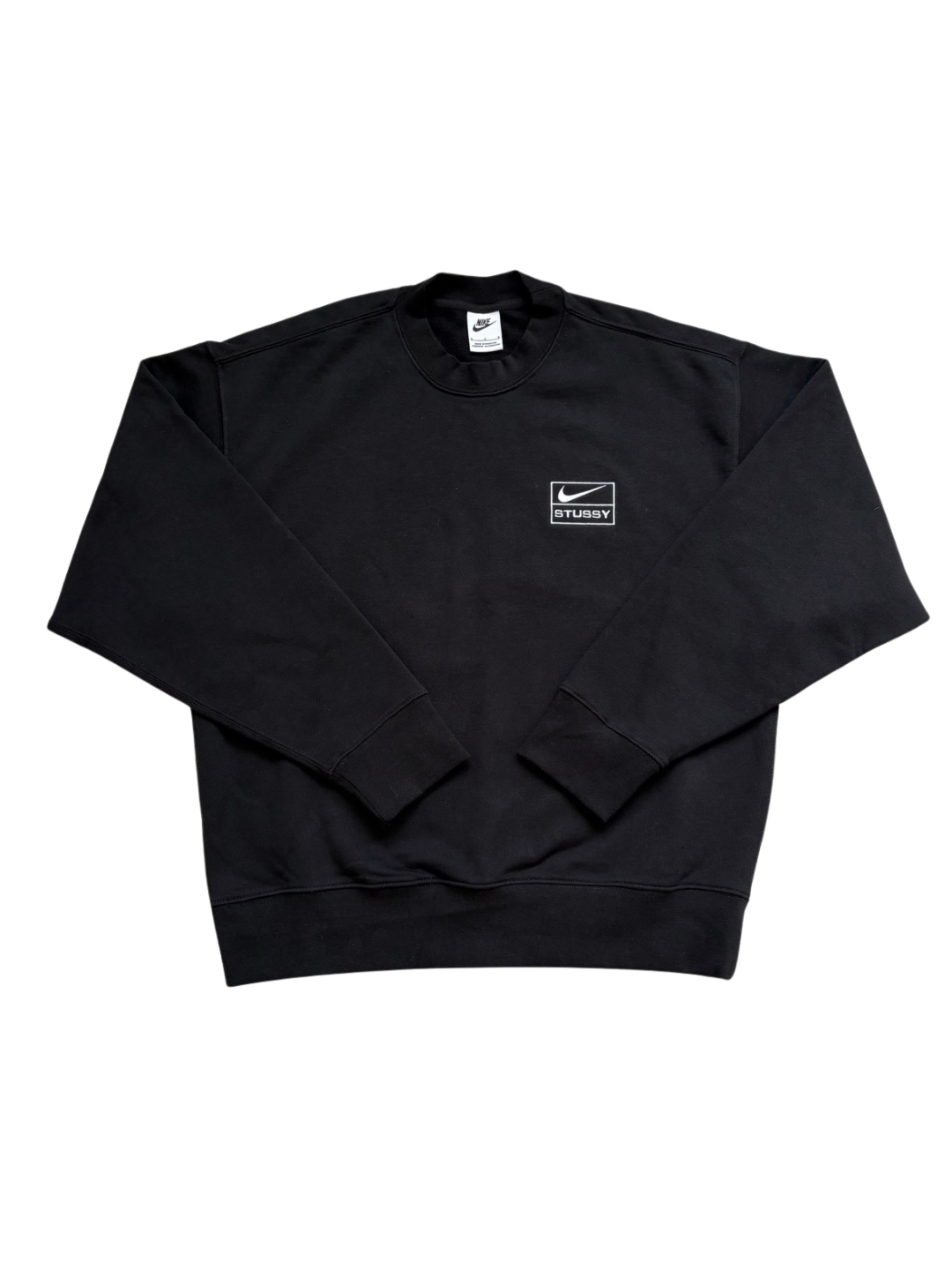 Nike x Stussy Crewneck Tracksuit Black