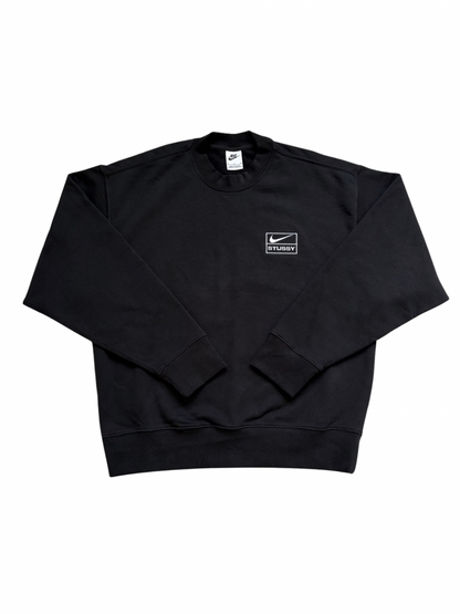 Nike x Stussy Crewneck Tracksuit Black