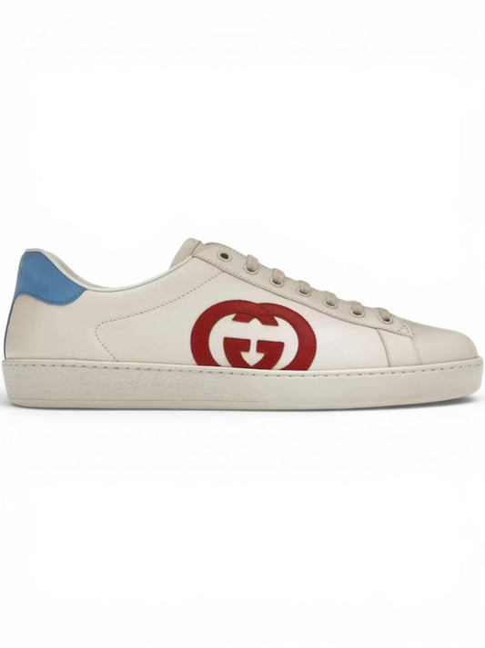 Gucci Ace Interlocking G Red