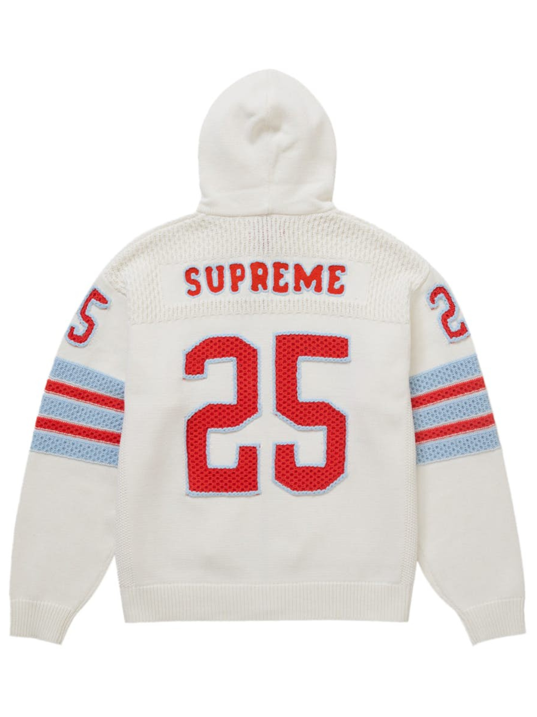 Supreme Sport Zip Up Hooded Sweater (fw25) White