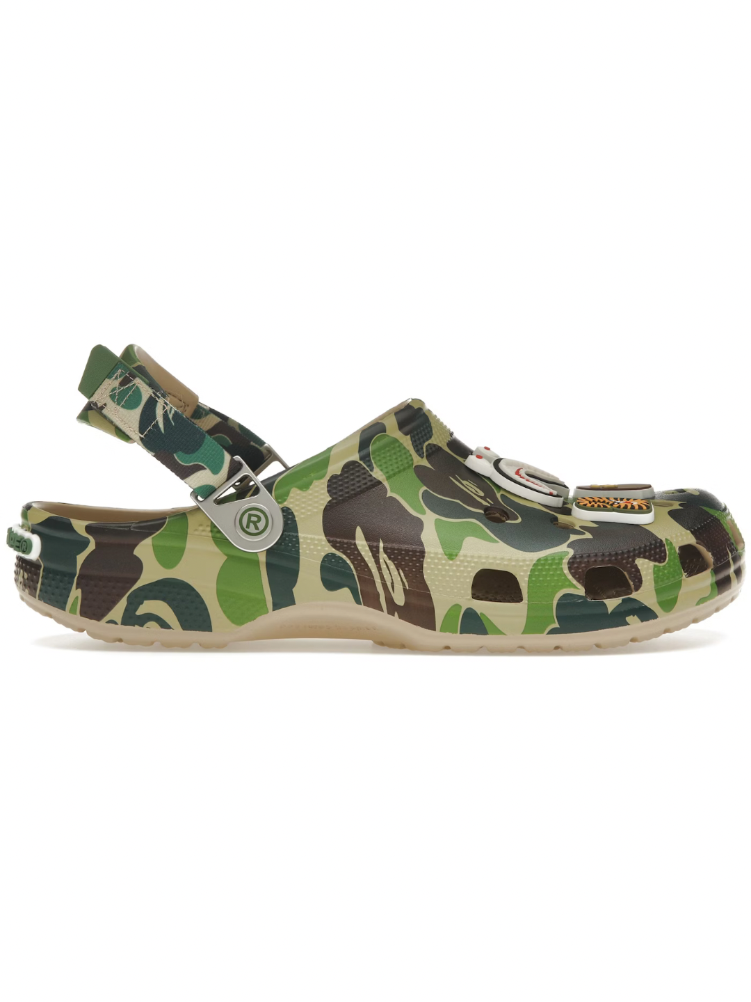 Crocs Classic Clog A Bathing Ape ABC Camo Green