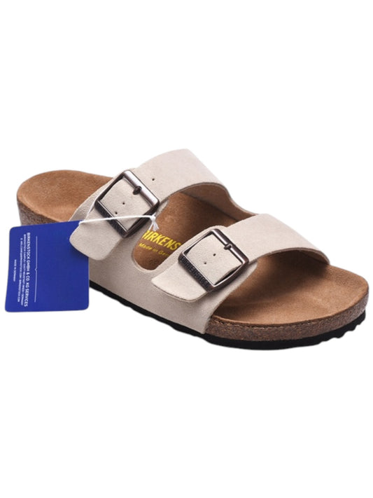 Birkenstock Arizona Velvet Beige