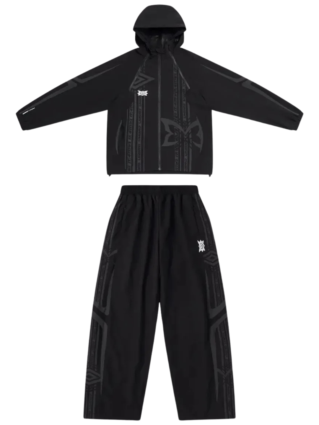 Mertra x Umbro Reflective Technical Tracksuit Black